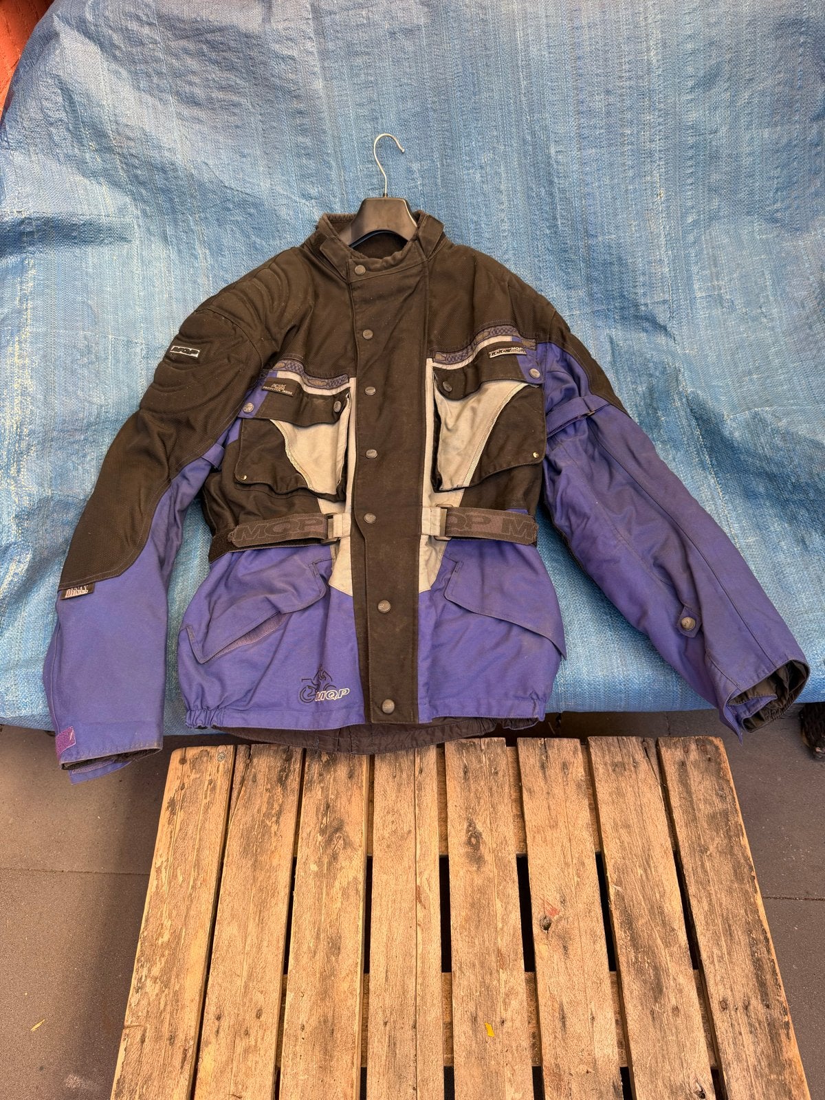 MQP Motorpak: Textiel Jas & Leren Broek, Ophalen, Tweedehands, Heren, Jas | textiel