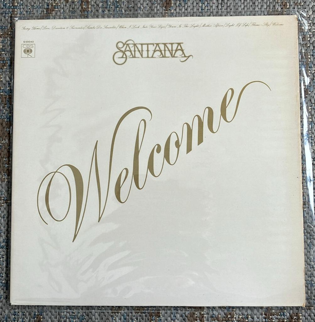 Santana : Welcome, Ophalen of Verzenden, Gebruikt, 12 inch, Poprock