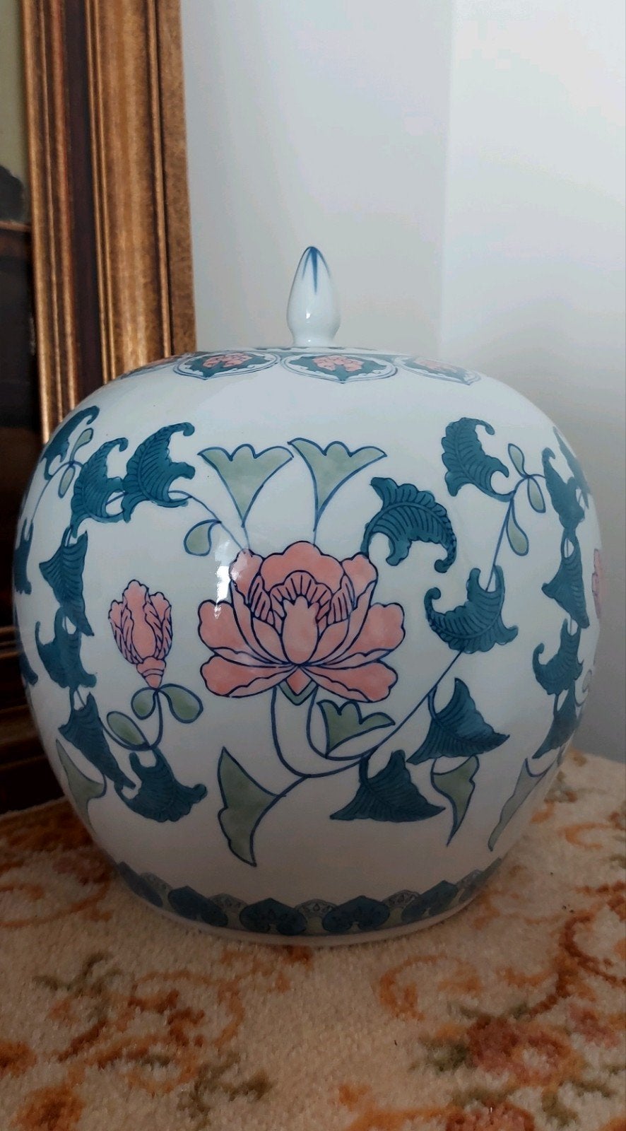 Mooie grote Chinese gemberpot, Ophalen of Verzenden