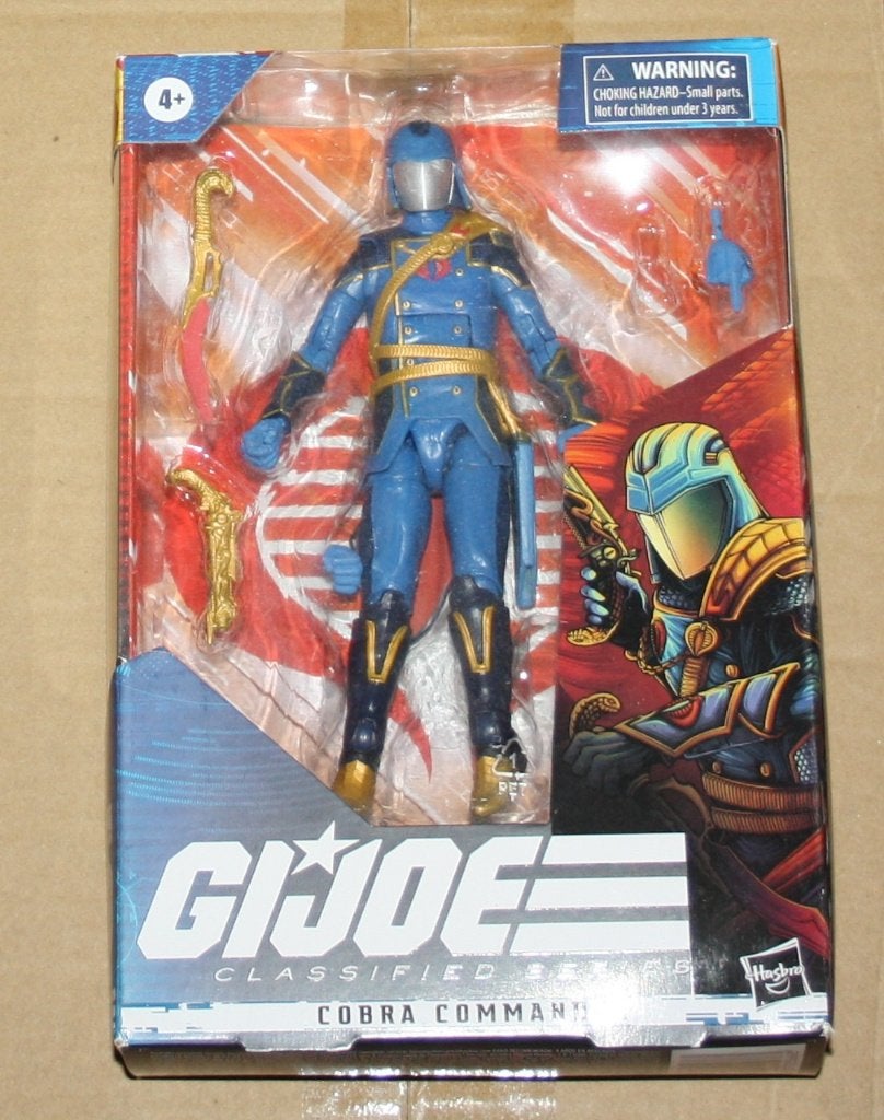 GI Joe Classified Cobra Commander Regal, Ophalen of Verzenden, Nieuw