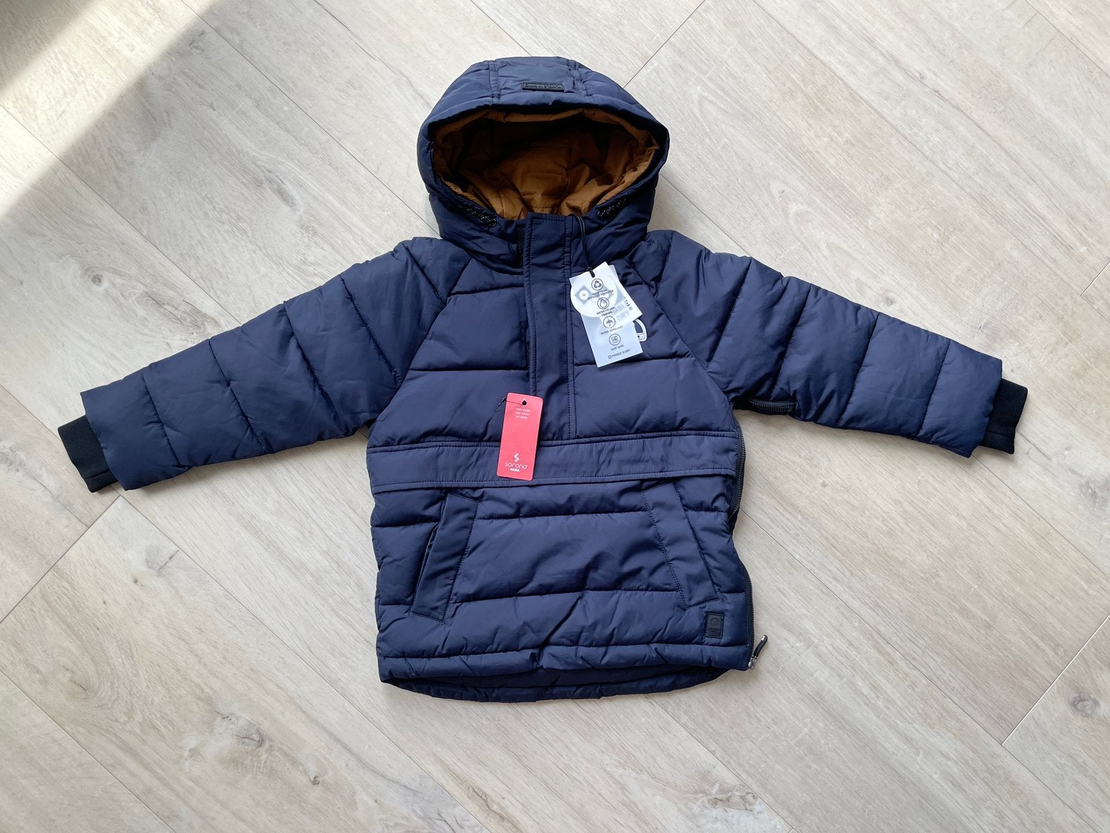 Tumble ’n Dry winterjas maat 116 donkerblauw - nieuw, Ophalen of Verzenden, Nieuw, Jongen, Jas