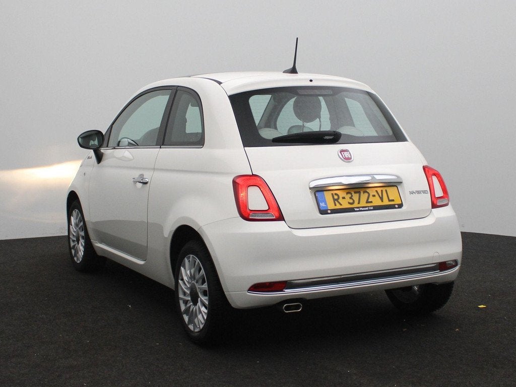 Fiat 500 1.0 Hybrid Dolcevita | Apple Carplay/Android Auto |, 12 maanden, Stof, Euro 6, 4 stoelen