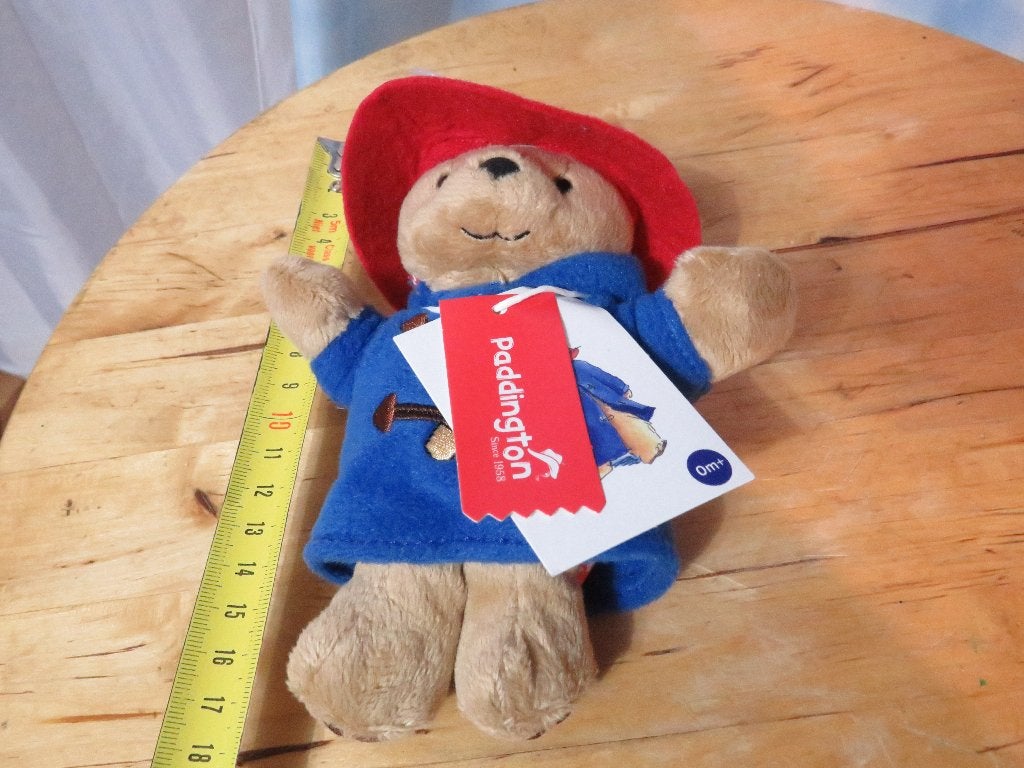 nieuwe paddington bean toy knuffel rainbow pa 1484, Overige merken, Overige karakters, Beer, Nieuw