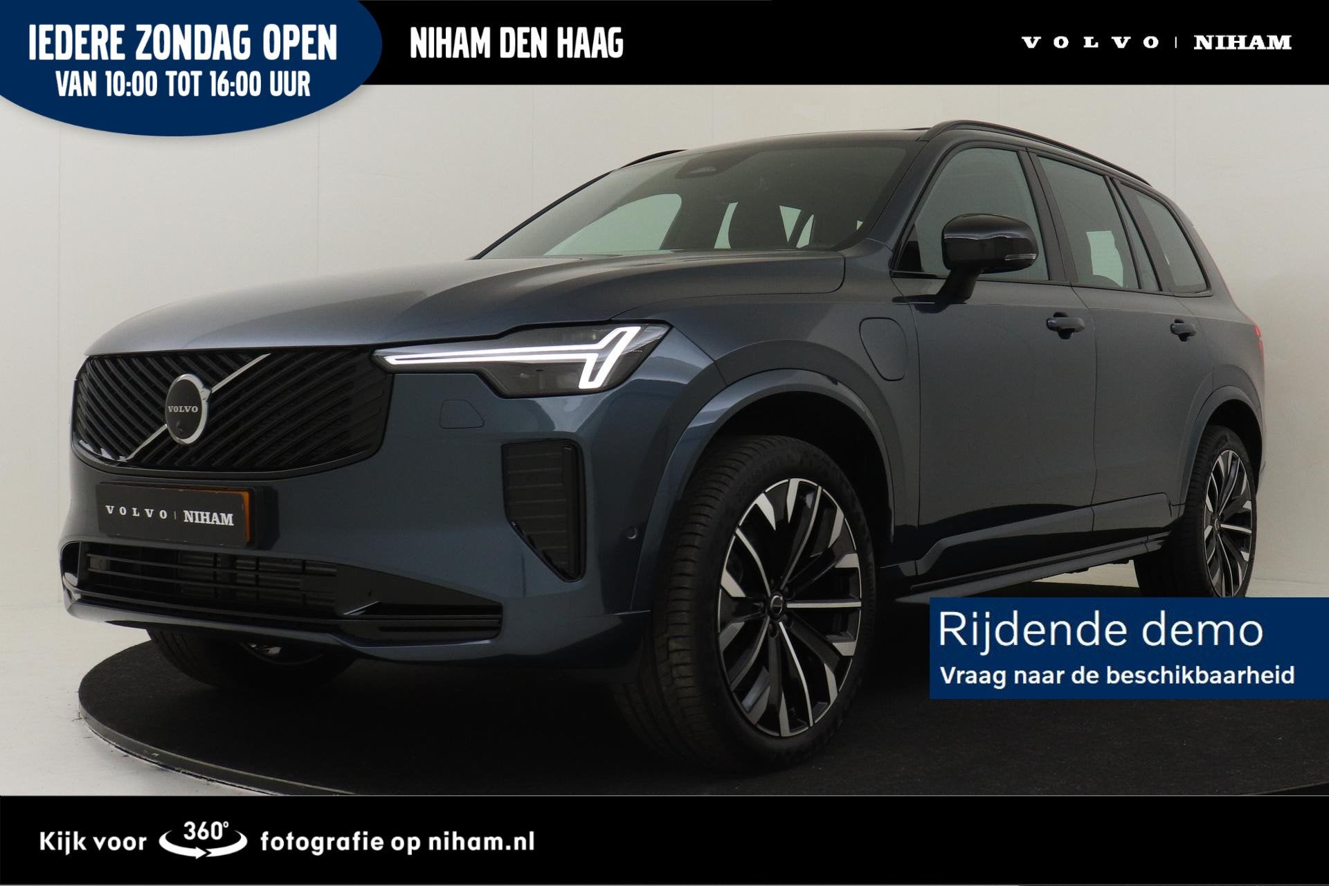 Volvo XC90 II T8 PLUG-IN HYBRID AWD ULTRA DARK -PANO.DAK|HAR, 12 maanden, Stof, Euro 6, 4 cilinders