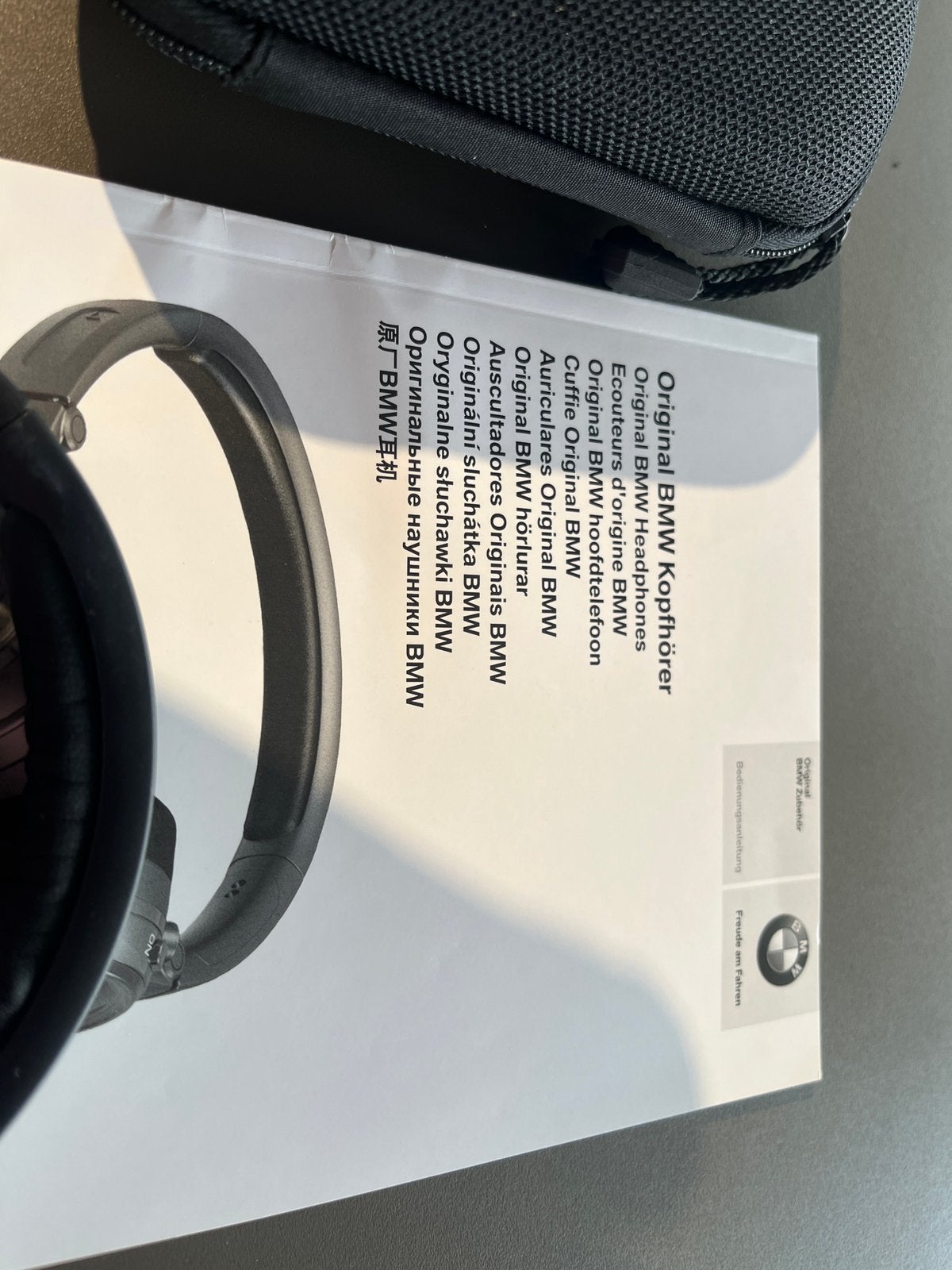 Origineel draadloze hoofdtelefoon voor uw BMW F / G serie's, BMW Nederland, Verzenden, Nieuw, BMW