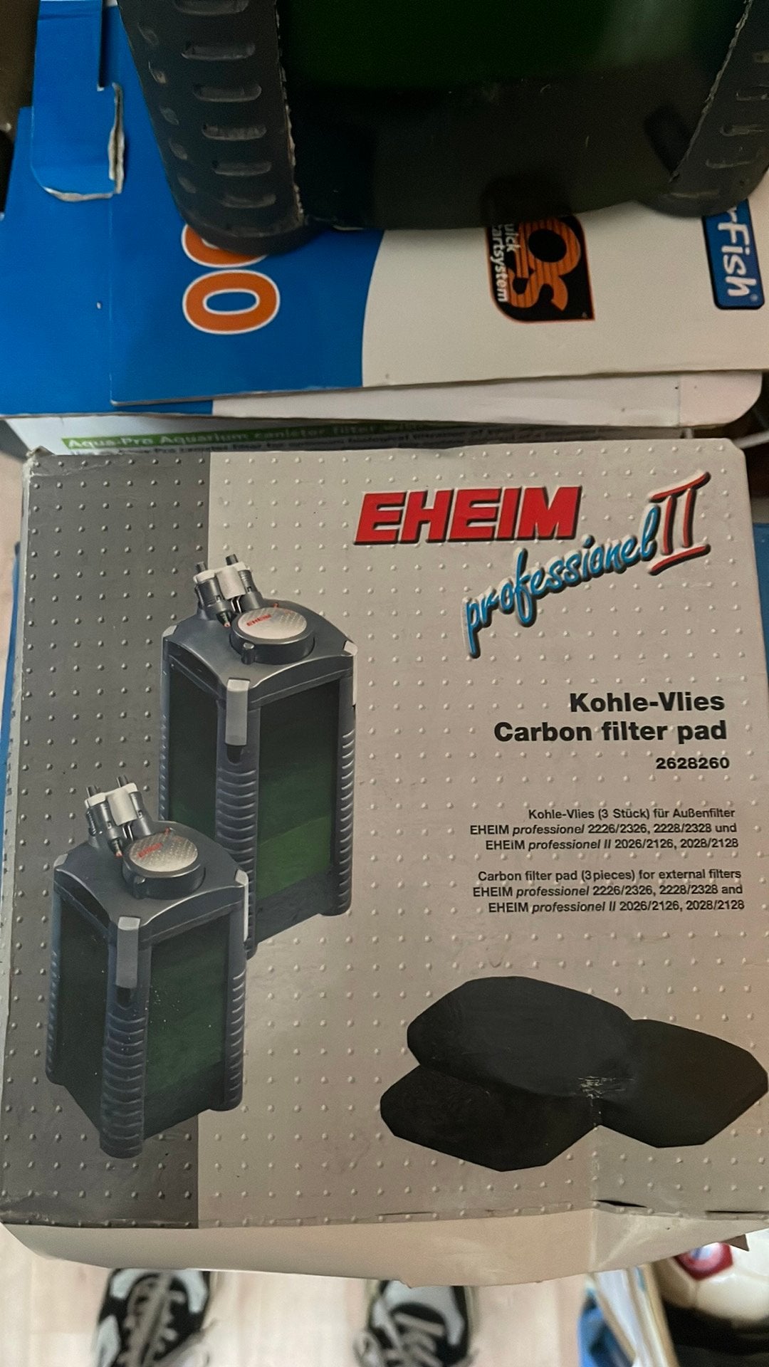 Eheim Kohle-vlies carbon filter pad NIEUW IN DOOS, Ophalen of Verzenden, Nieuw, Eheim