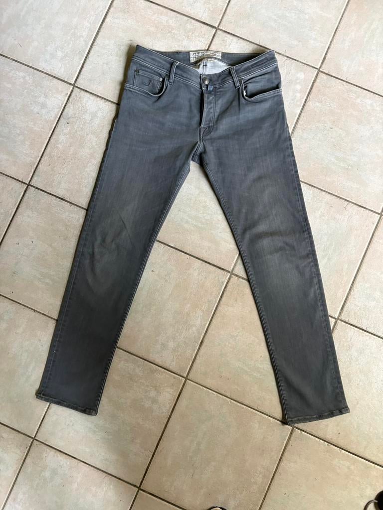 Jacob Cohen jeans 622.C grijs maat 35 (origineel), Kleding | Heren, Spijkerbroeken en Jeans, Ophalen of Verzenden, Zo goed als nieuw
