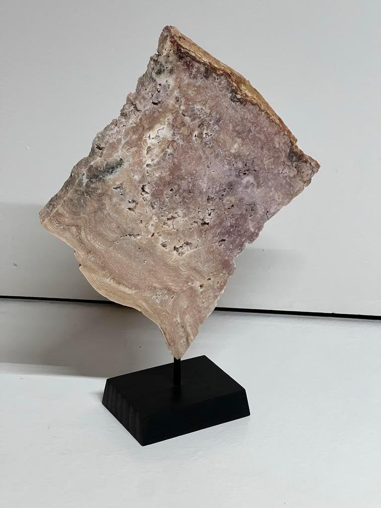 Roze Amethist op Voet - 45 cm Hoog, Ophalen of Verzenden, Mineraal