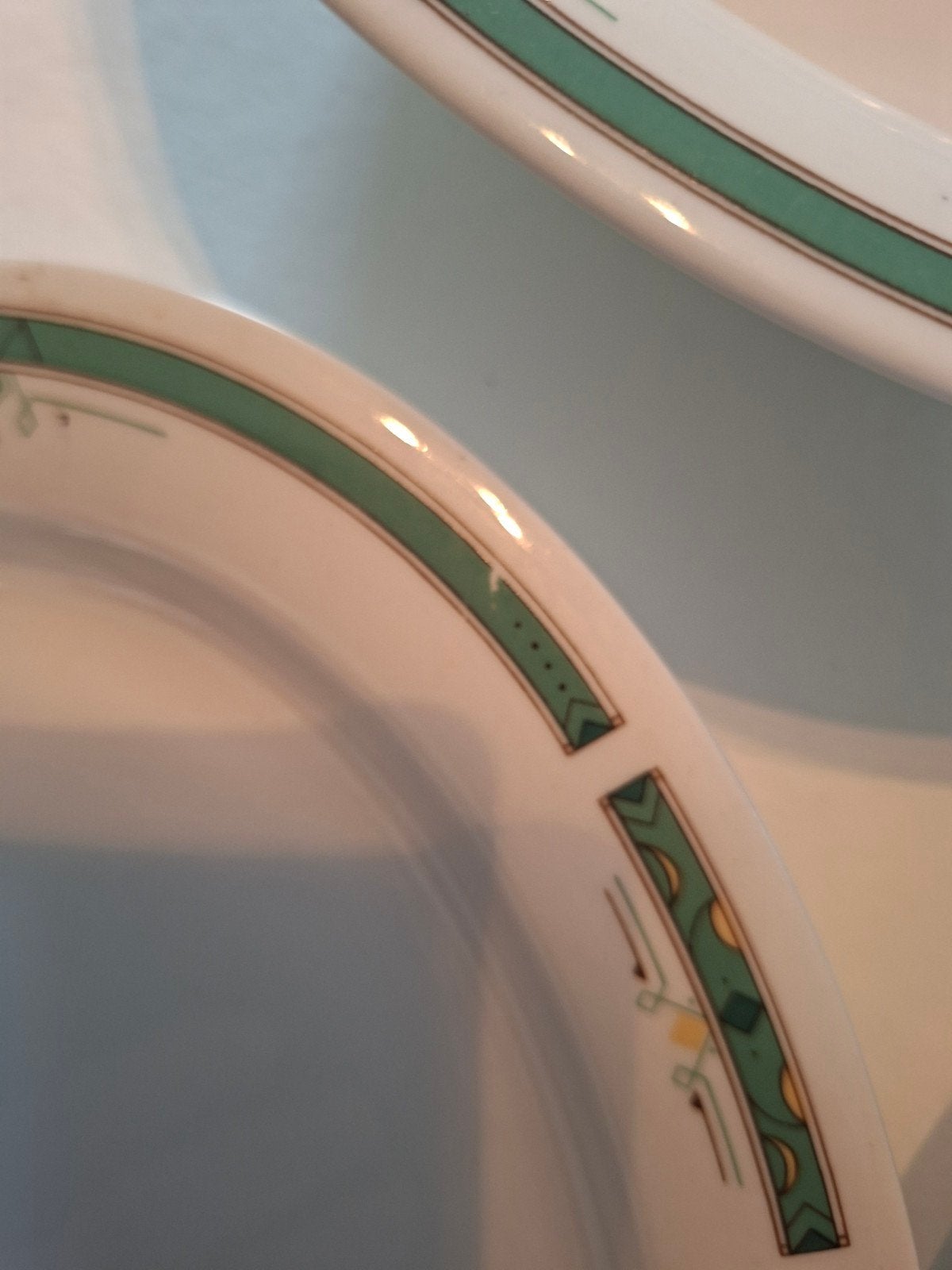 Burlington Fine Porcelain schalen set - zo goed als nieuw, Ophalen, Overige merken, Overige stijlen, Porselein