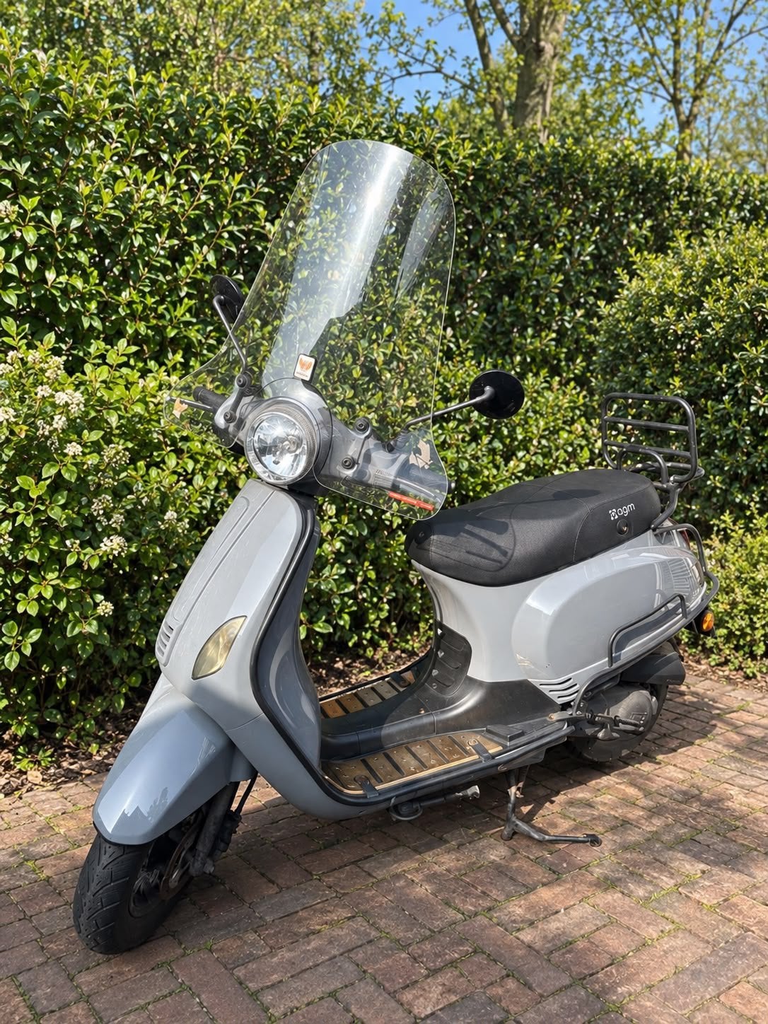Isotta GTS Lux scooter blauw kenteken | Nardo Grey | 8000 km, Gebruikt, Benzine, Ophalen, Overige merken
