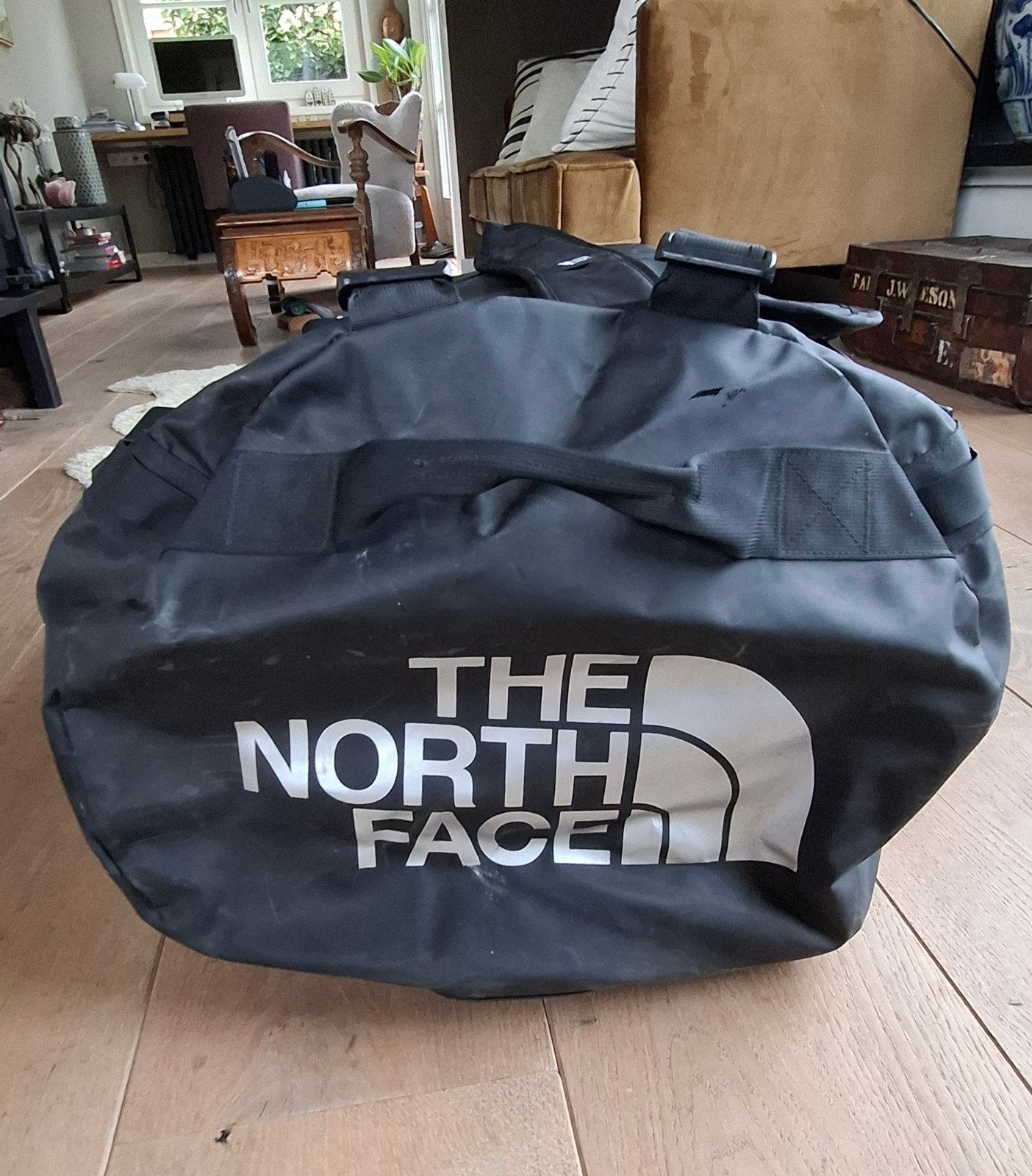 The North Face Base Camp Duffel XL/TG - Zwart, Ophalen of Verzenden, Zo goed als nieuw, Zwart, 30 cm of meer