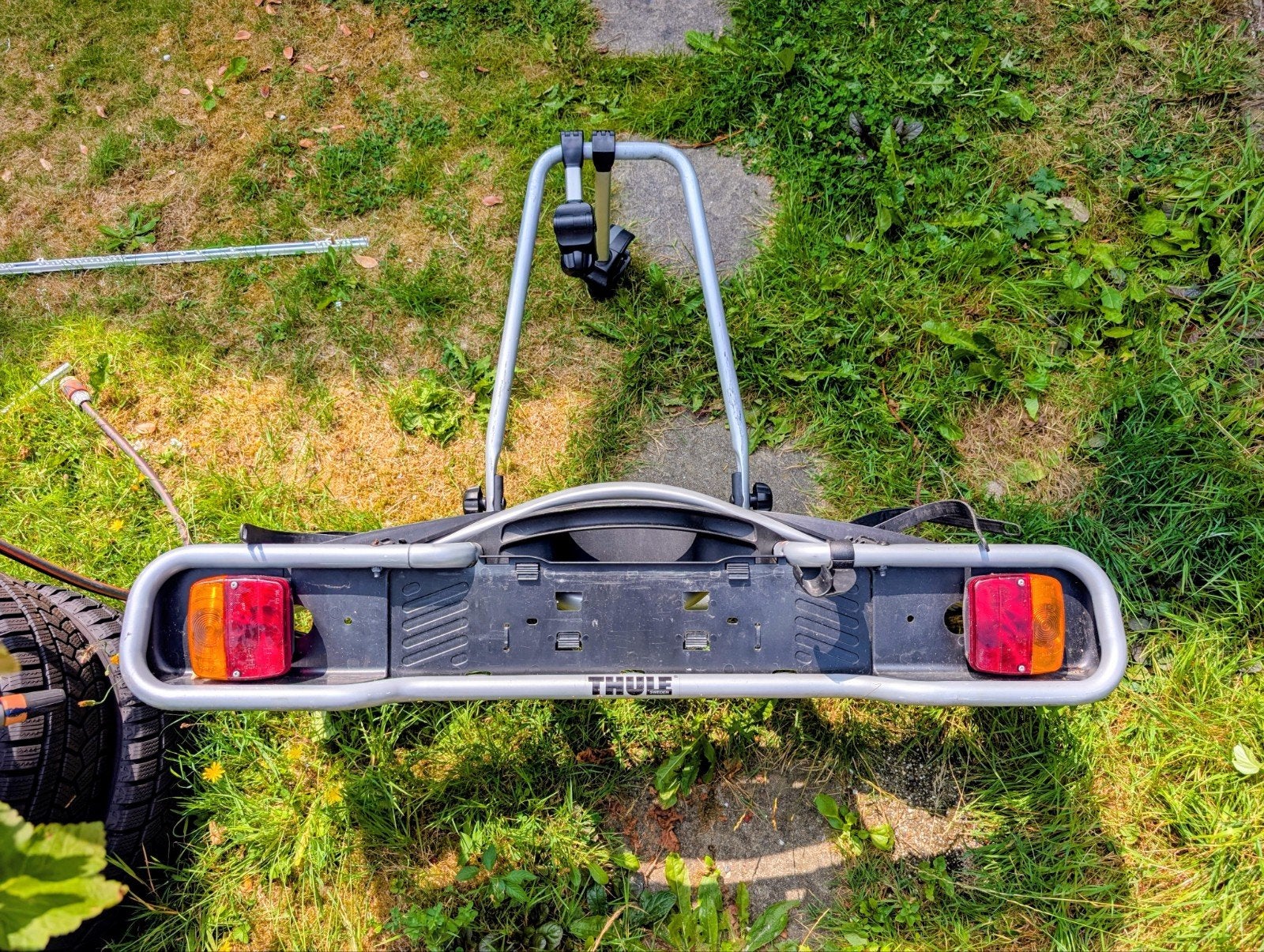 Thule Fietsendrager voor op de trekhaak - Gebruikt, Ophalen, 2 fietsen, Gebruikt, Trekhaakdrager