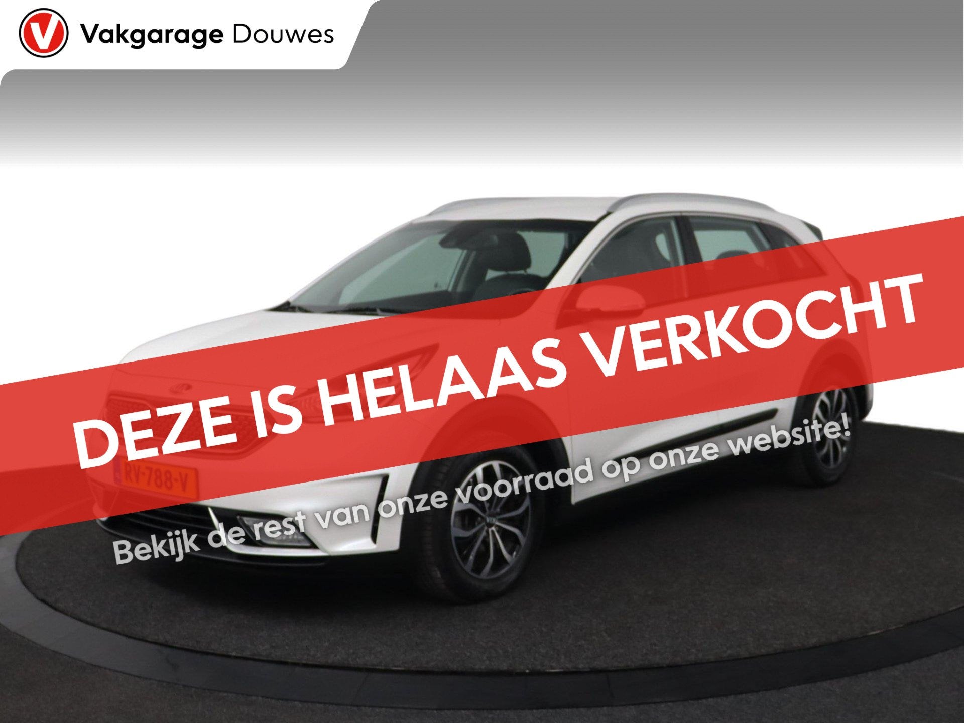 Kia Niro 1.6 GDi Hybrid DynamicLine |NAP|1e eigenaar|DOH|Tre, Gebruikt, Euro 6, 2 kWh, Leder en Stof