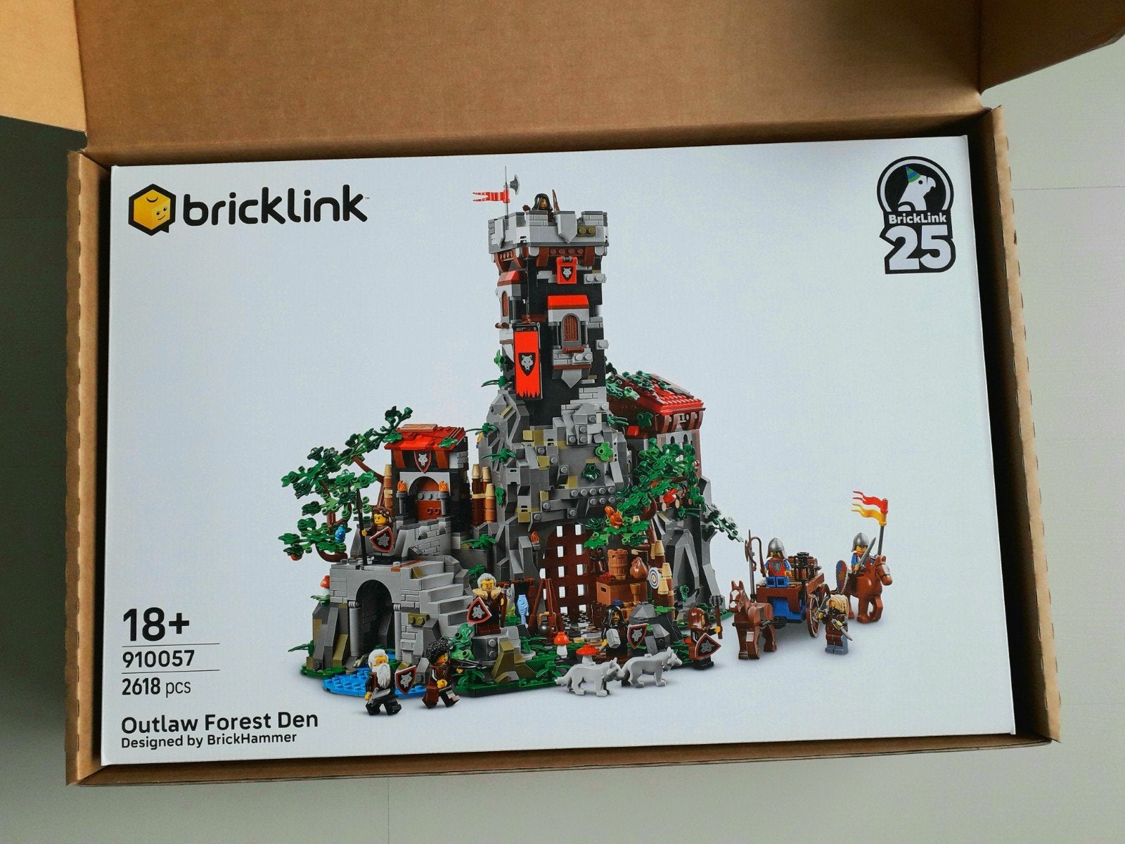 🆕 LEGO Bricklink 910057 Outlaw Forest Den NIEUW, Overige thema's, Nieuw, Ophalen of Verzenden, Complete set