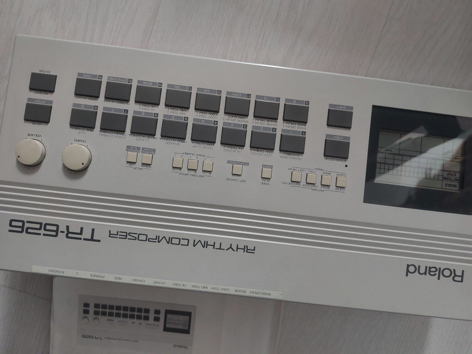 Roland TR 626 vintage drumcomputer, Muziek en Instrumenten, Drumcomputers, Ophalen of Verzenden, Zo goed als nieuw, Roland