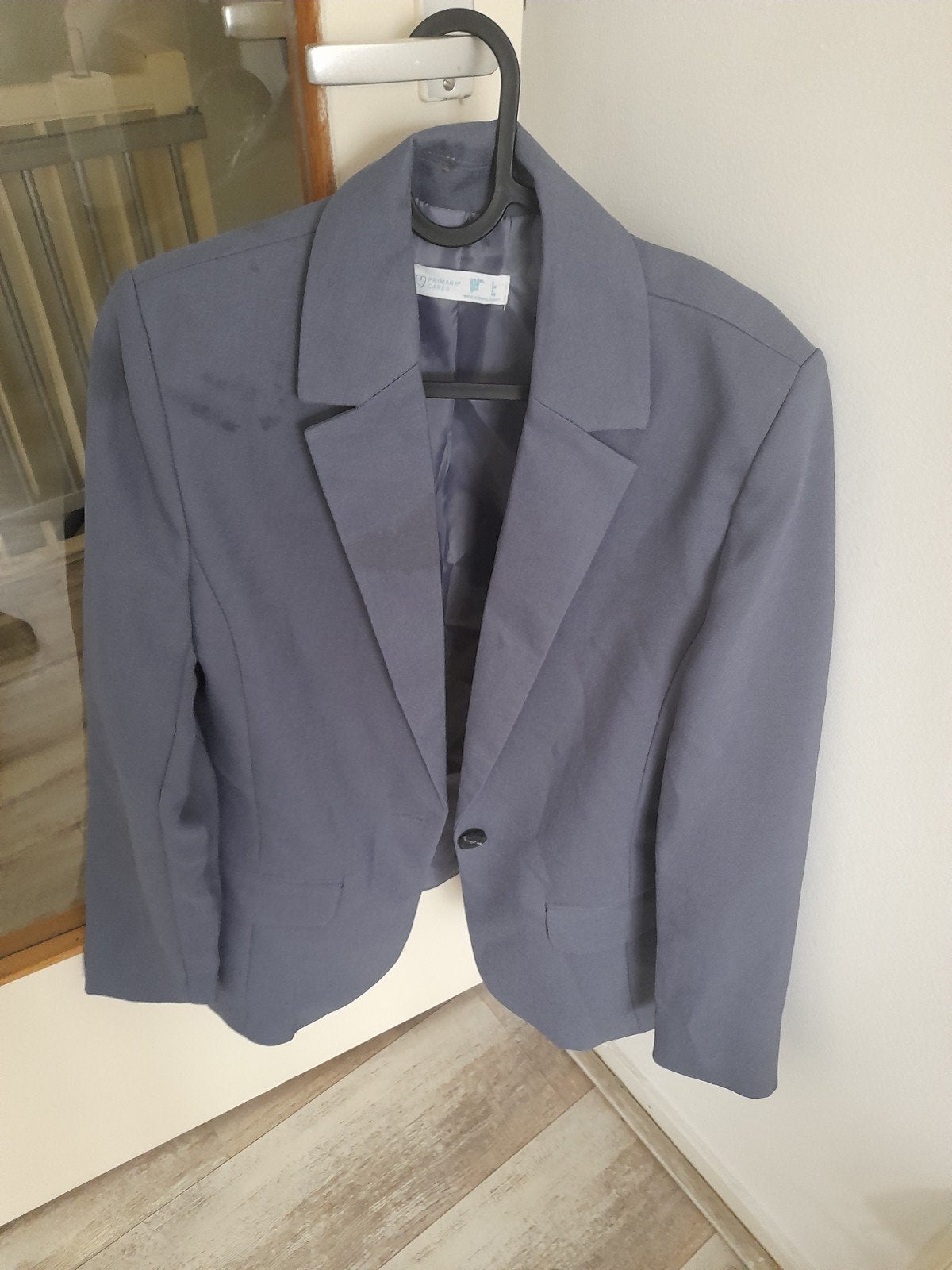 Primark Blazer Maat 36 (S) - Grijs, Primark, Ophalen of Verzenden, Zo goed als nieuw, Jasje