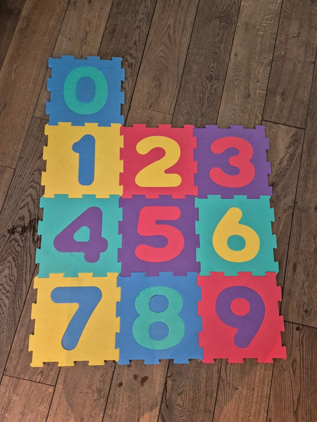 Puzzelmat foam cijfers, Ophalen of Verzenden