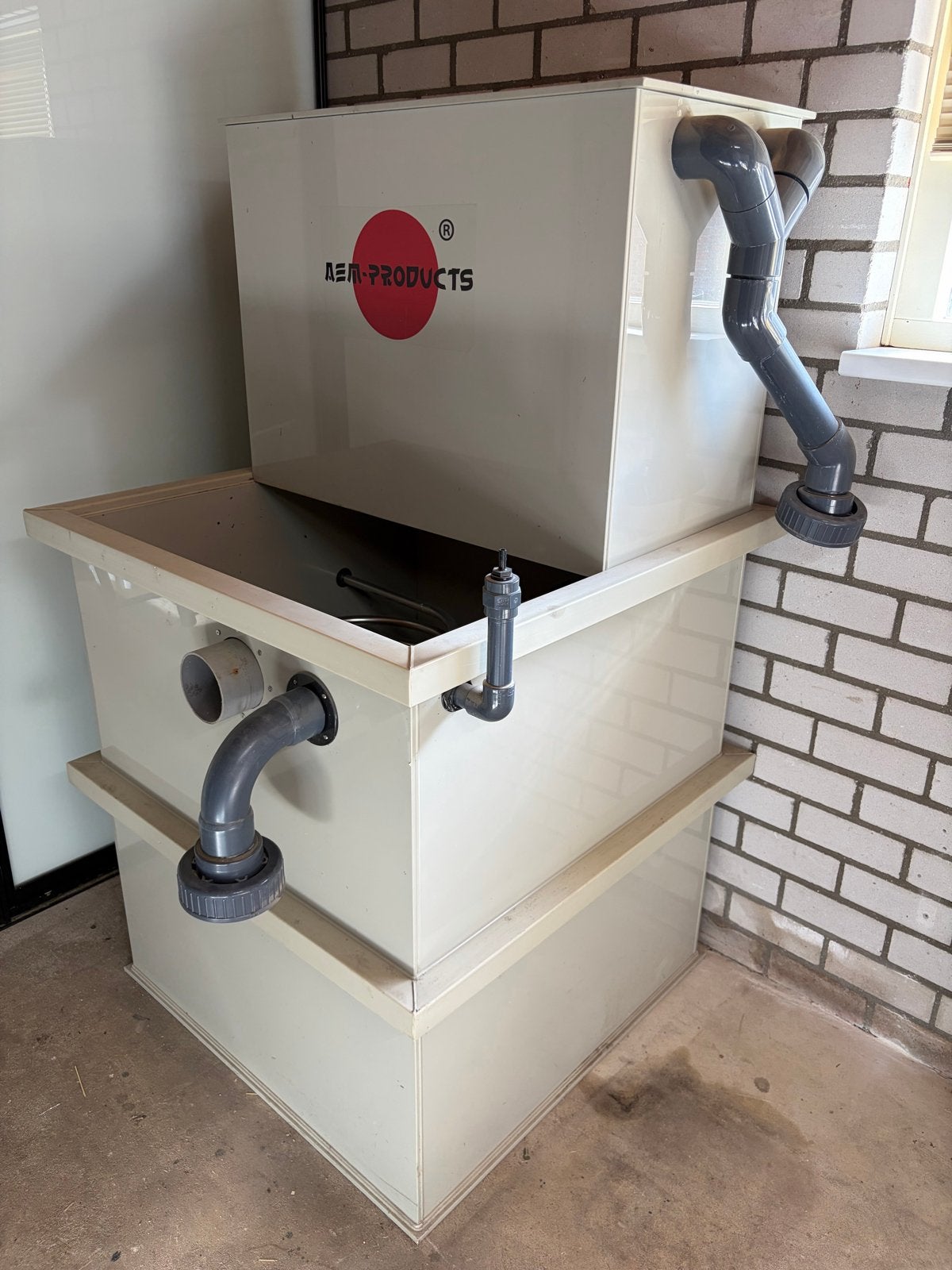AEM-Products bewegend bed en trickle filter, Tuin en Terras, Ophalen, Gebruikt, Vijverfilter