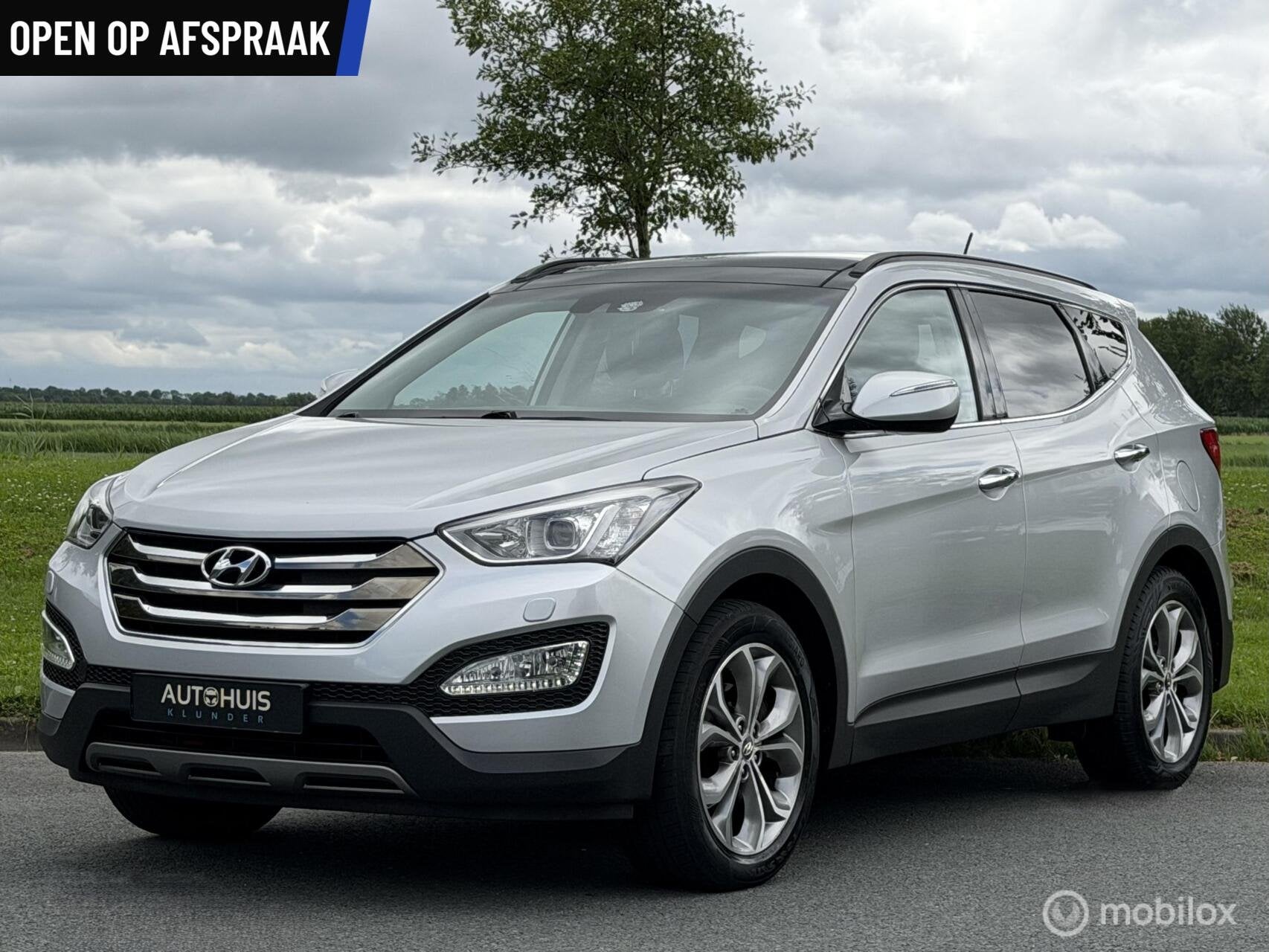 Hyundai Santa Fe 2.2 CRDi i-Catcher *meest luxe uitvoering*, Santa Fe, Gebruikt, 2000 kg, Bedrijf