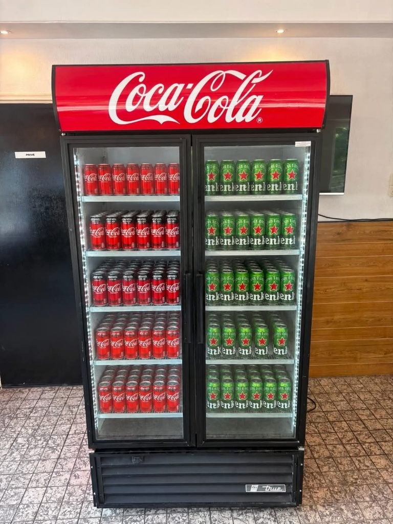 koelkast coca cola, Witgoed en Apparatuur, Koelkasten en IJskasten, Ophalen, 200 liter of meer, 160 cm of meer, Zonder vriesvak