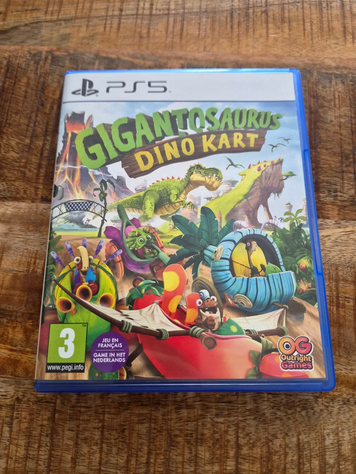 Gigantosaurus Dino Kart PS5 - Raceplezier voor jong en oud!, Ophalen, Racen en Vliegen, Zo goed als nieuw, 3 spelers of meer