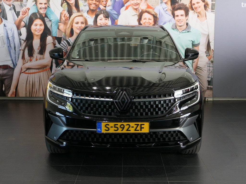 Renault Austral 1.2 E-Tech full hybrid 200 techno esprit Alp, Gebruikt, Leder en Stof, Zwart, Bedrijf