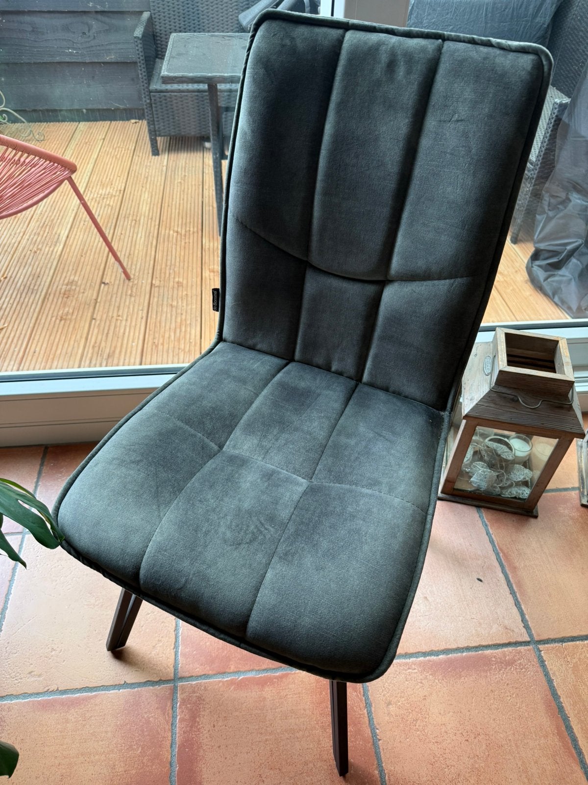 Te koop 4 eetkamerstoelen van den bommel, Ophalen, Zo goed als nieuw, Vier