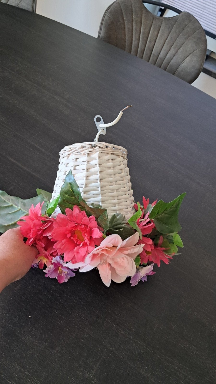 Lamp voor meiden kamer, Ophalen