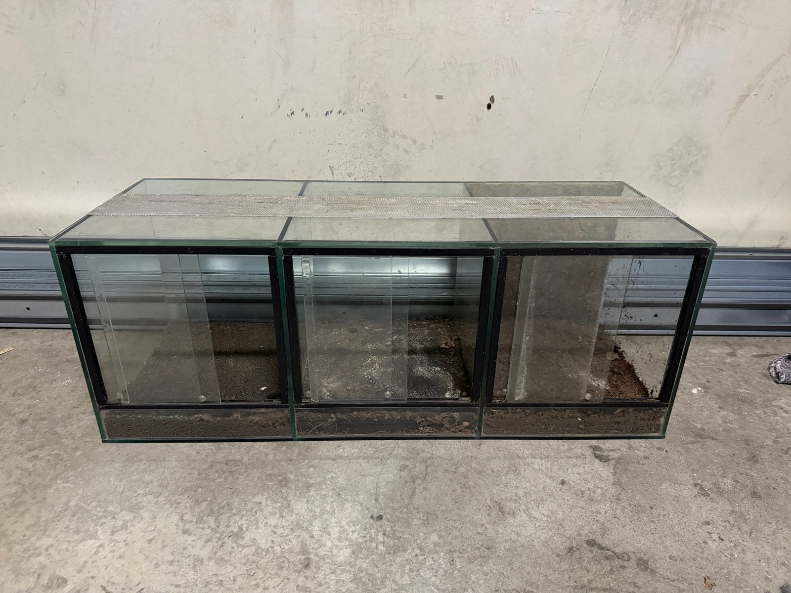 Glazen terrarium, Ophalen, Zo goed als nieuw