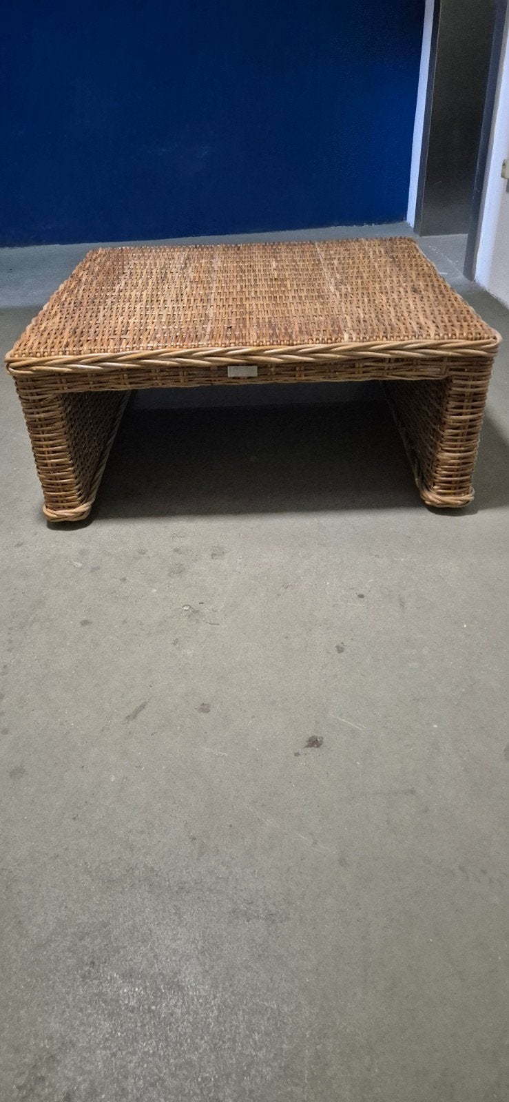 Lifestyle rotan salontafel, Huis en Inrichting, Tafels | Salontafels, Ophalen of Verzenden, Rond, 50 tot 100 cm, 50 tot 100 cm