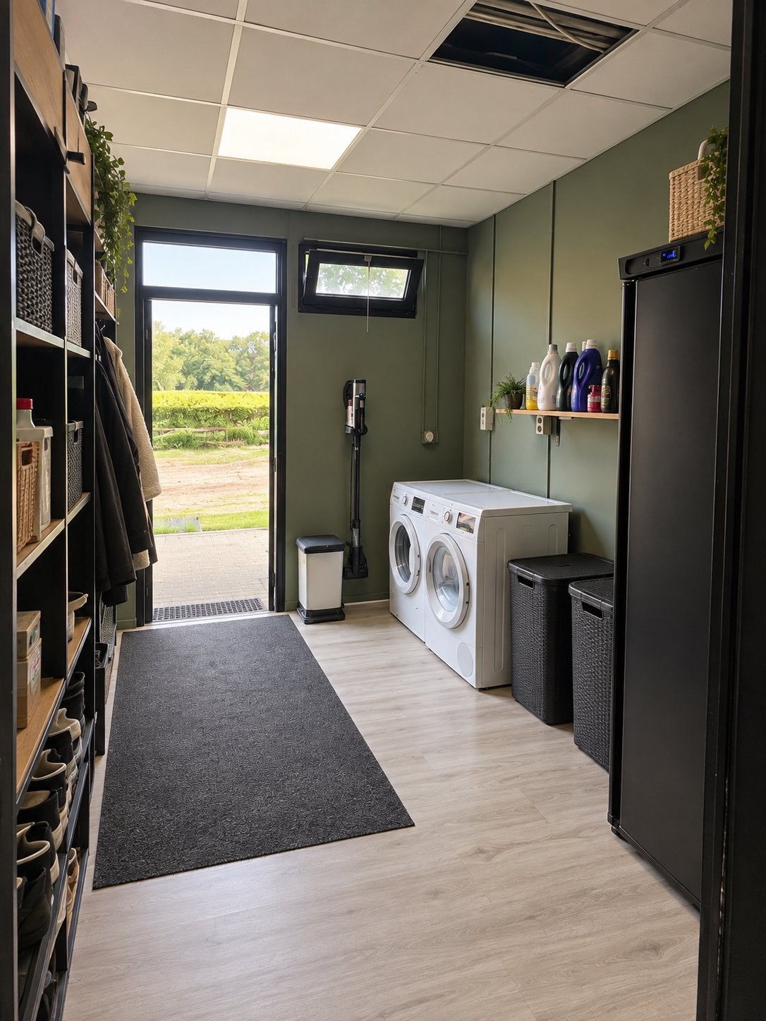 Foto 16 van Zeer ruime luxe woonunit 175 m2 met airco--CV-bedrijfsruimte