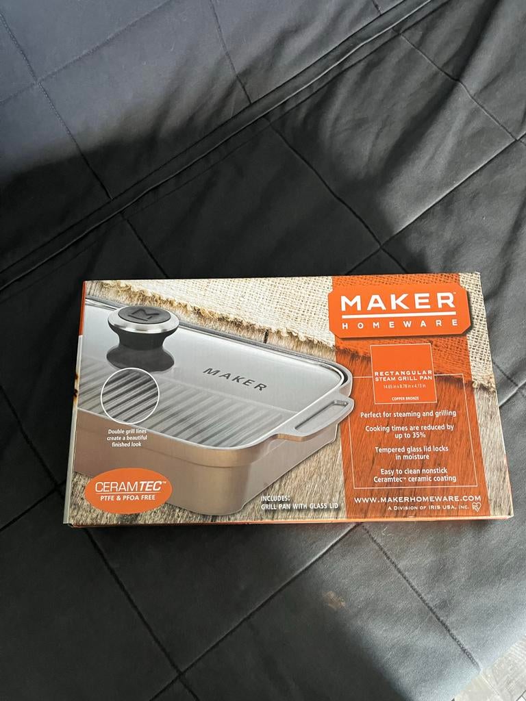 MAKER Limited Edition Grillpan, Ophalen, Nieuw, Overige materialen, Koekenpan of Braadpan