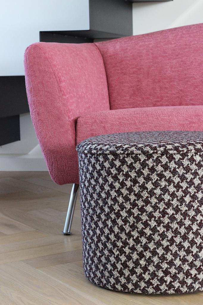 Gelderland 6250 2,5-zits roze, Huis en Inrichting, Banken | Bankstellen, Diba design, 150 tot 200 cm, Driepersoons, 75 tot 100 cm