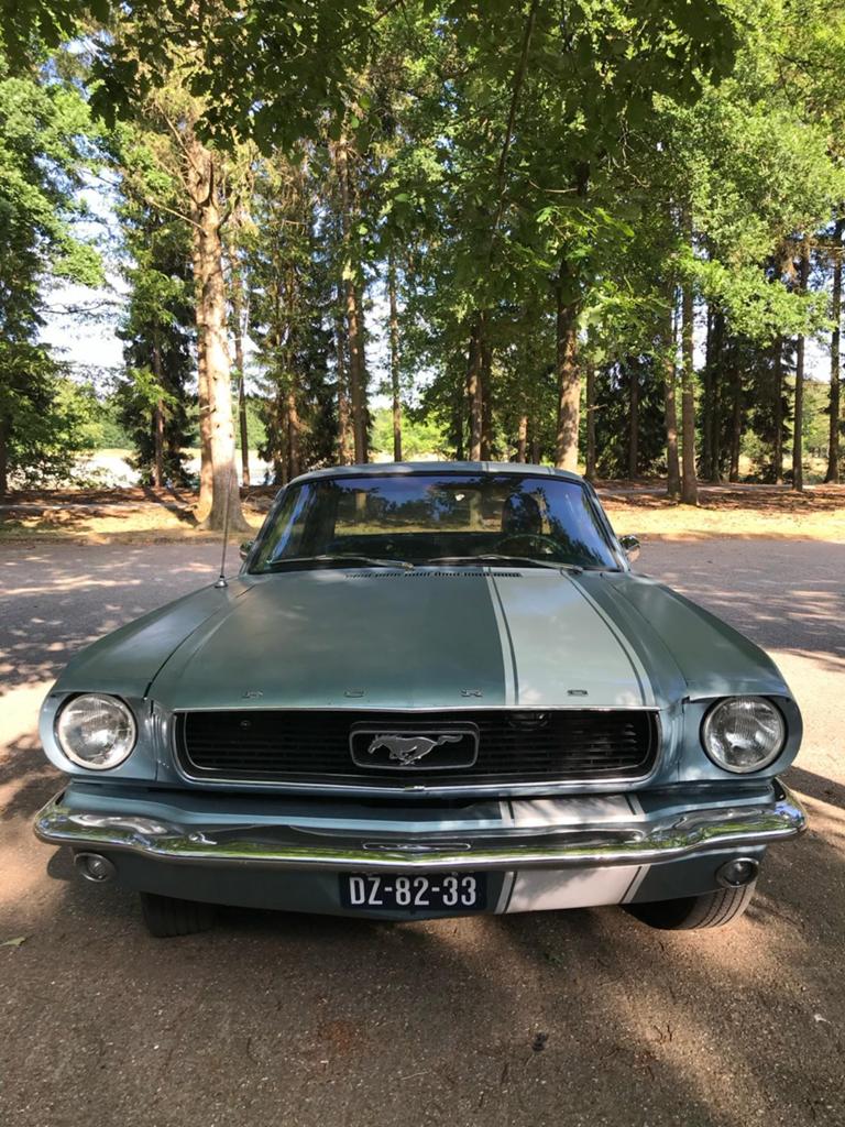 Ford Mustang 1966 oldtimer, Auto's, Particulier, Mustang, Blauw, 4727 cc