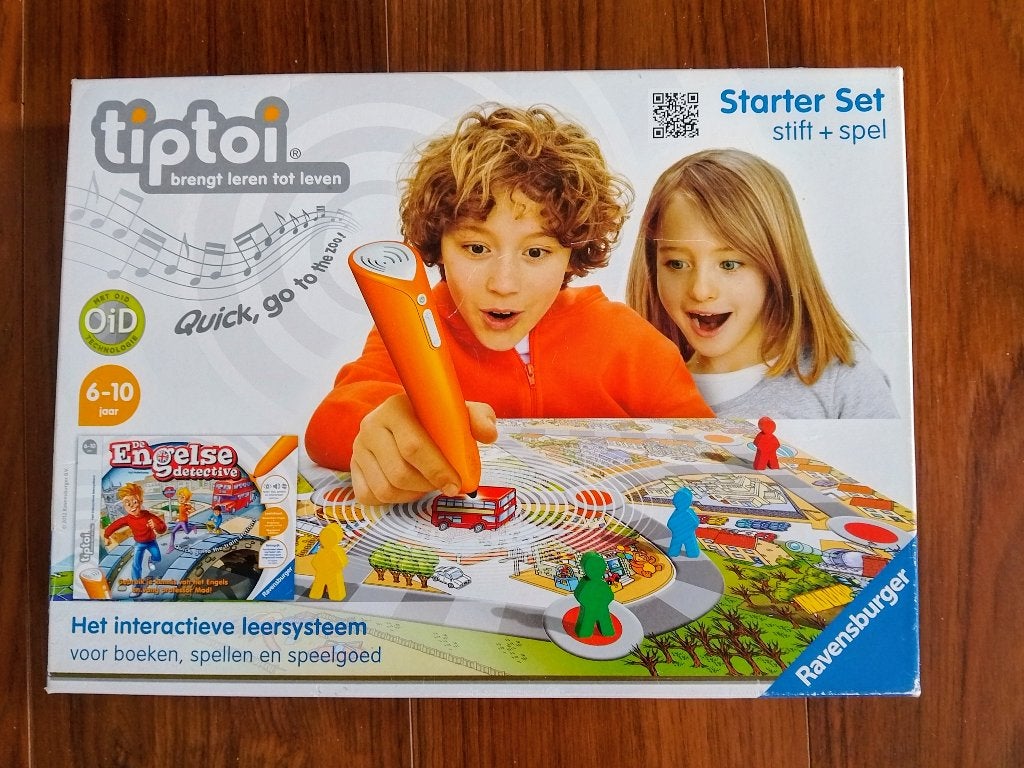 Ravensburger: Tiptoi starterset spel Engelse Detective !, Ophalen of Verzenden, Gebruikt, Ontdekken, Met geluid