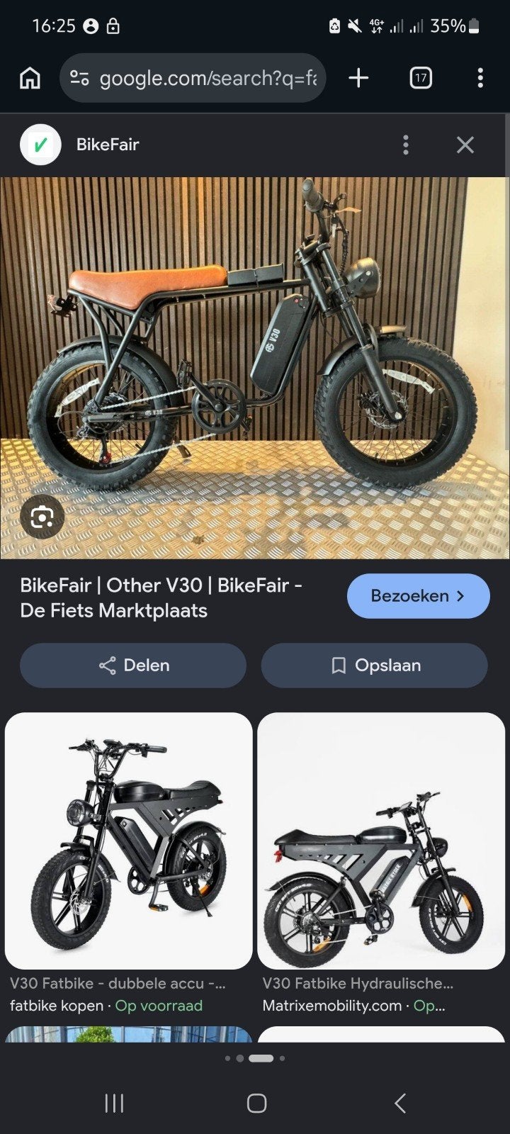 Onderdelen gezocht voor V30 Fatbike - Display, Ophalen of Verzenden