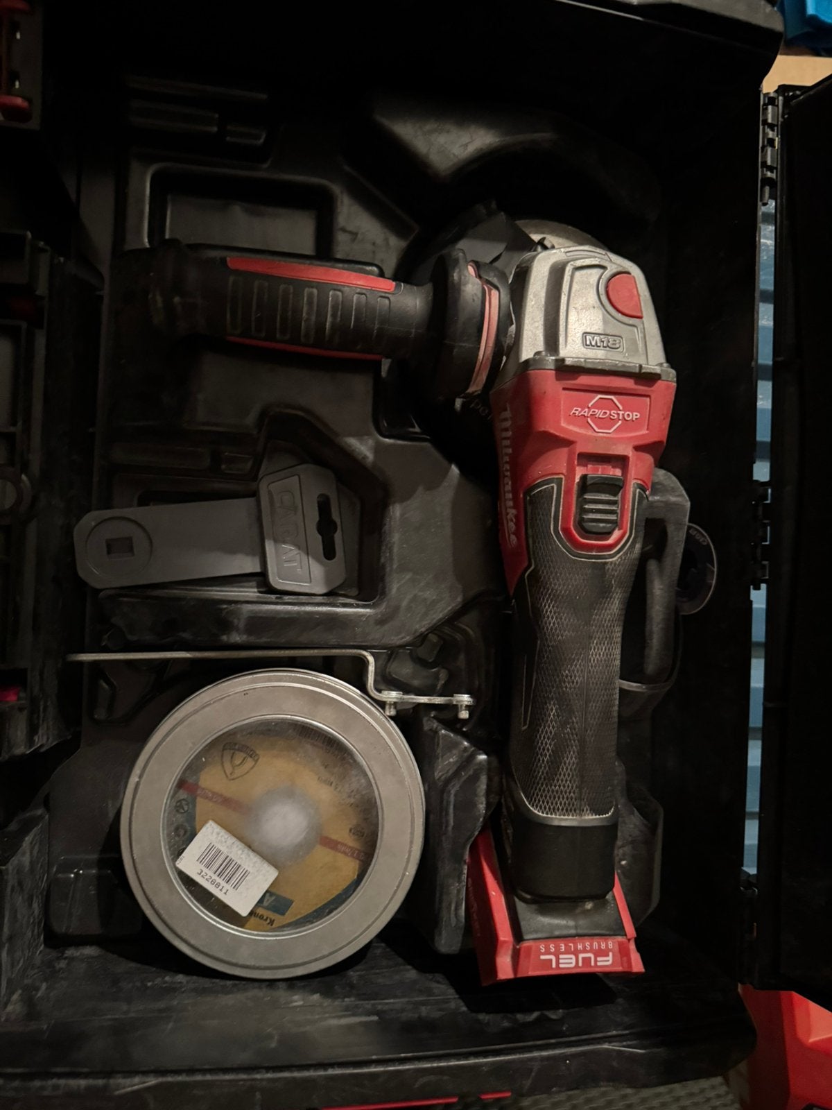Milwaukee M18 FUEL FSAGV125XB-0X Accu Haakse slijper, Ophalen of Verzenden, Nieuw, 1000 watt of meer, Haakse handslijpmachine