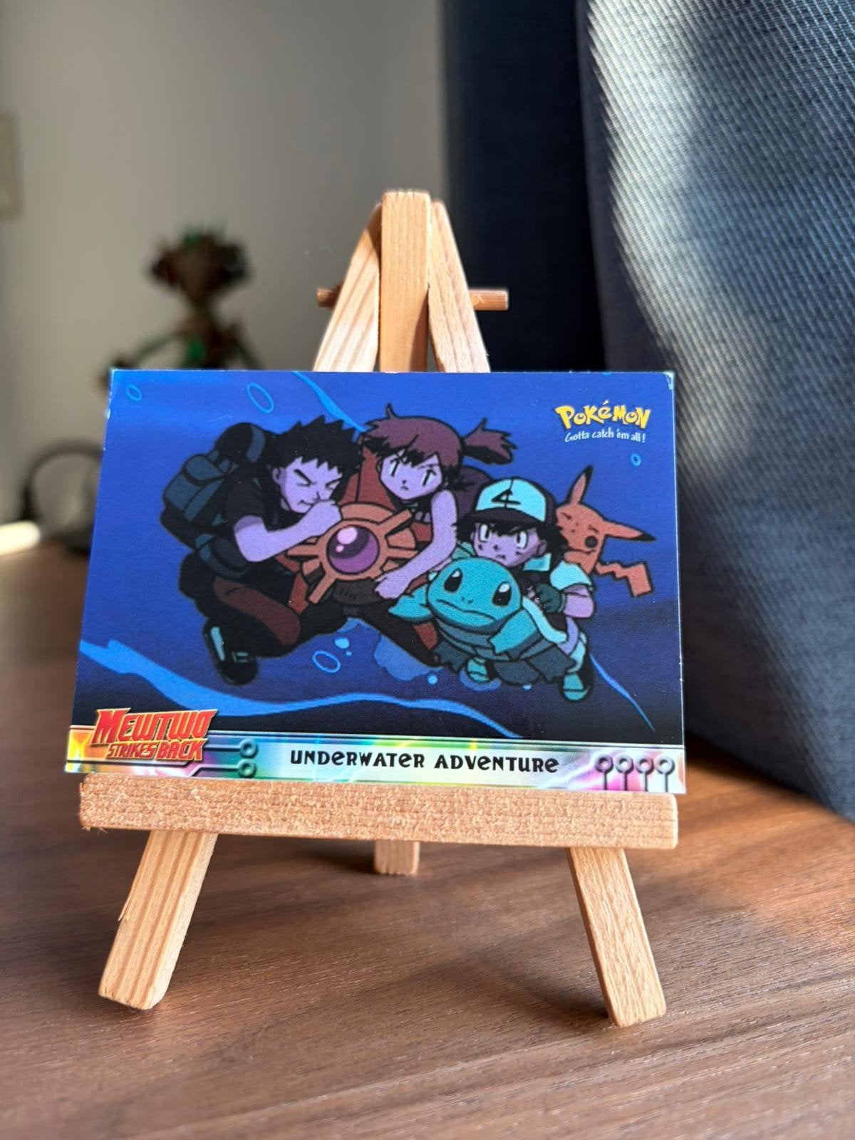 Pokemon TV Topps 1999 - Underwater Adventure, Ophalen of Verzenden, Zo goed als nieuw, Losse kaart