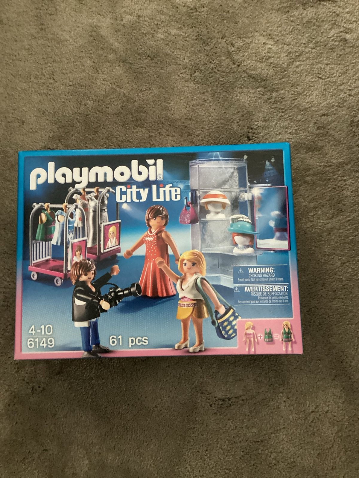 Playmobil City Life Modeshow Set 6149 - Nieuw in doos, Meisje, ., Nieuw, Ophalen of Verzenden