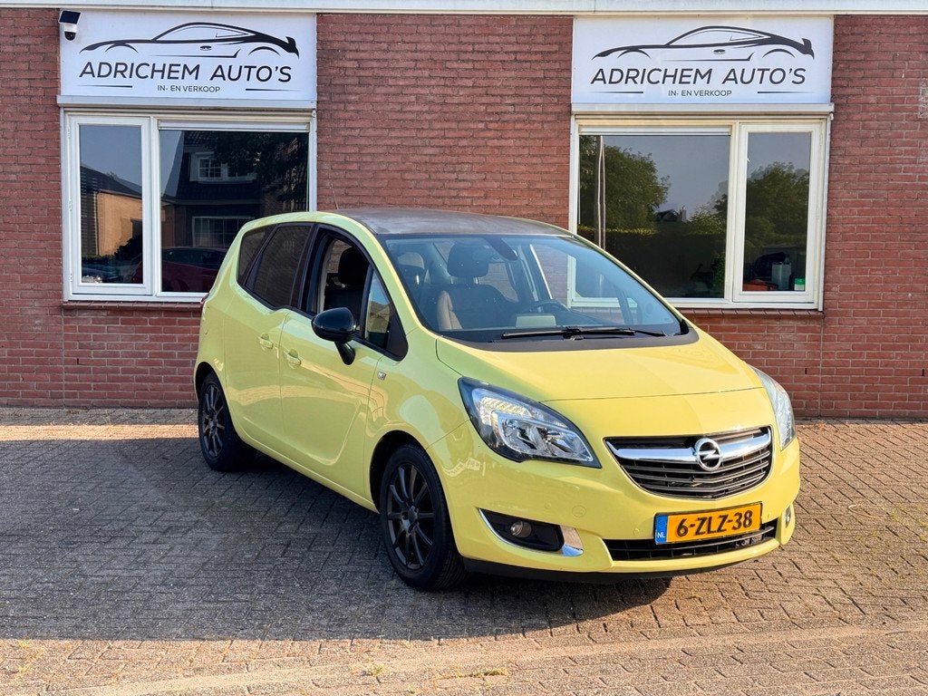 Opel Meriva 1.4 Turbo Berlin Airco PDC Trekhaak, Auto's, Voorwielaandrijving, Gebruikt, 4 cilinders, Origineel Nederlands