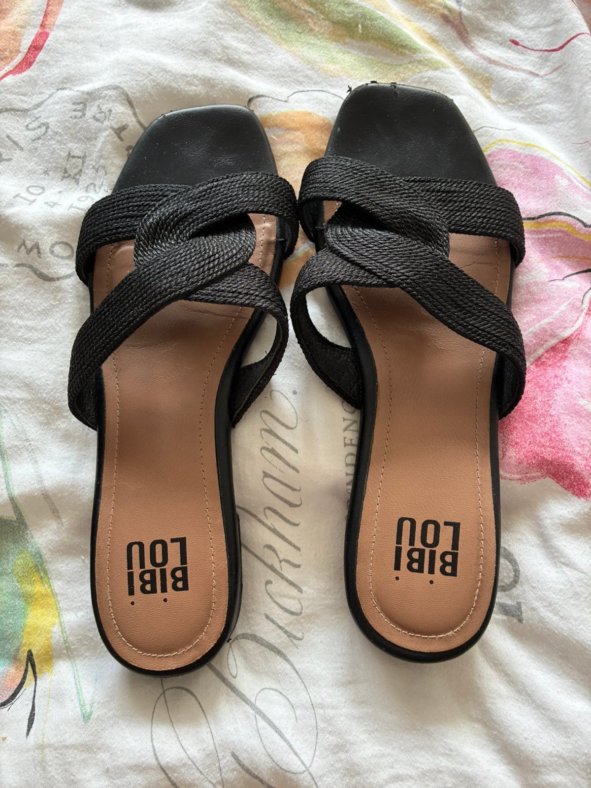 Bibi lou slippers maat 40 zwart, Ophalen of Verzenden, Gedragen, Zwart