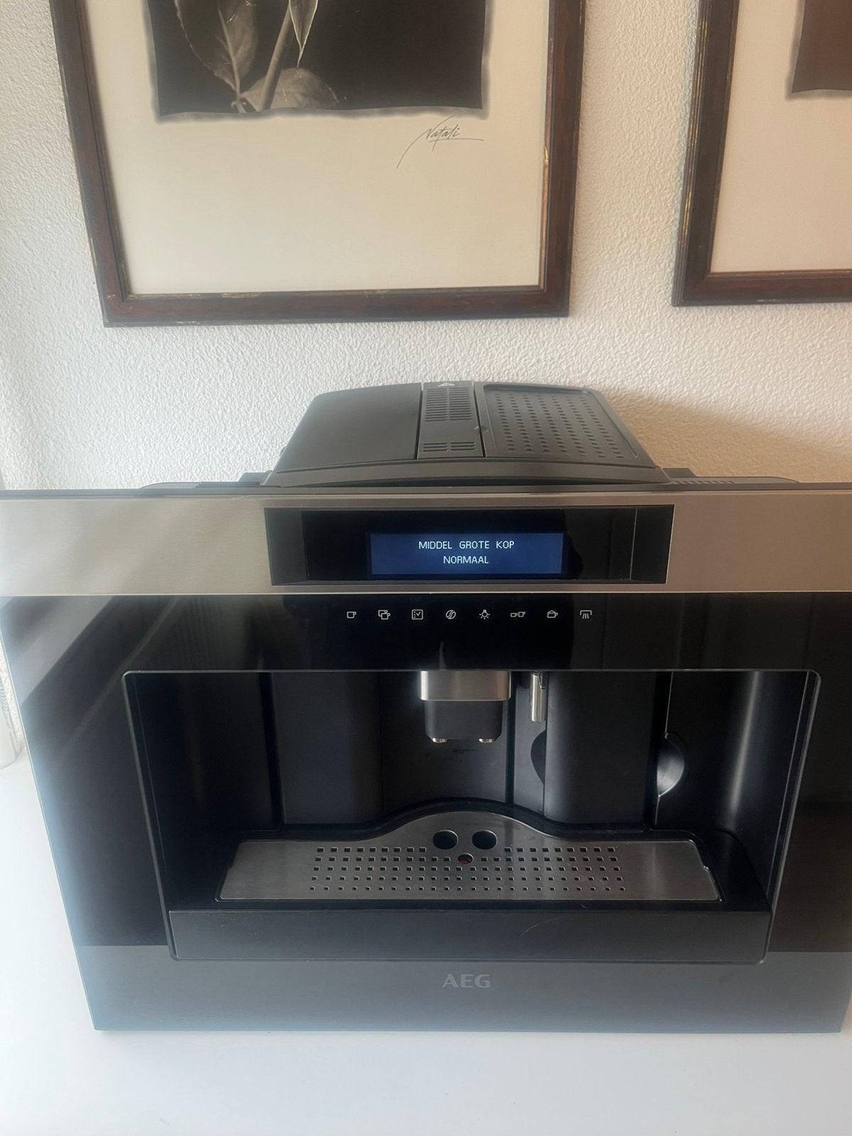 AEG koffiemachine, Ophalen, Zo goed als nieuw, Koffiemachine