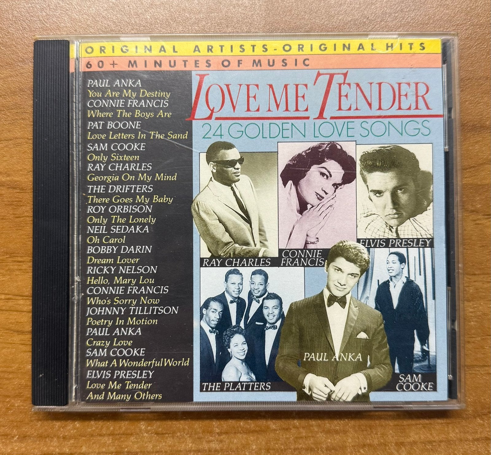 LOVE ME TENDER 24 GOLDEN LOVE SONGS  CD, Ophalen of Verzenden, Zo goed als nieuw