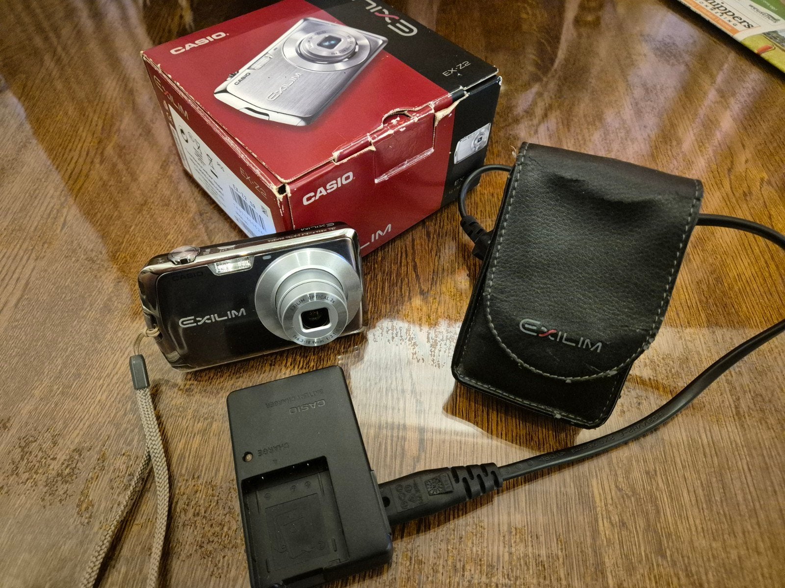 Casio Exilim EX-Z2 12.1MP Compactcamera - Zo goed als nieuw, Audio, Tv en Foto, Fotocamera's Digitaal, Casio, 12 megapixels, Ingebouwde flitser
