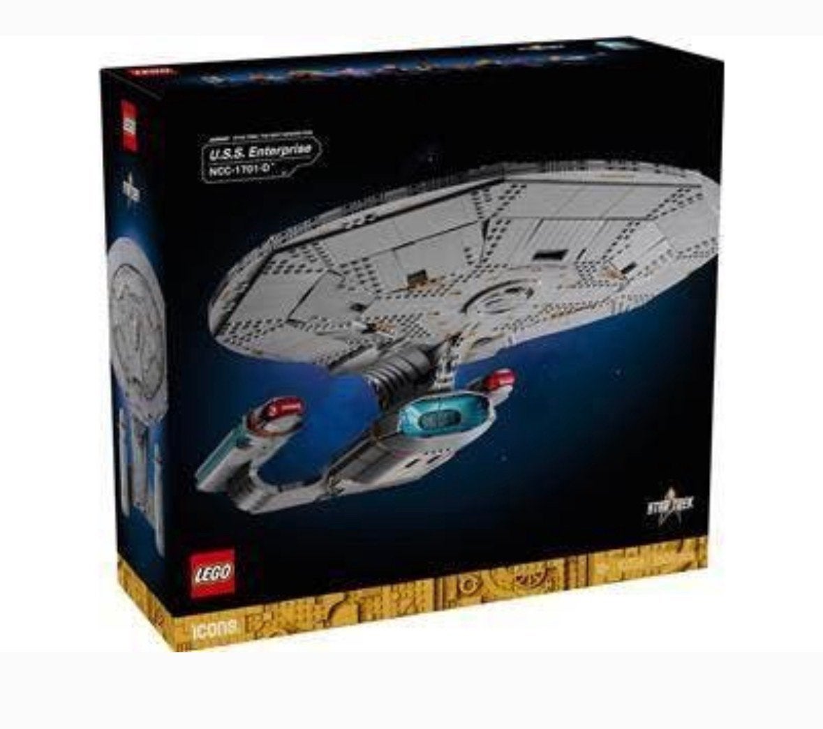 Lego Star Trek: U.S.S. Enterprise NCC-1701-D 10356, Overige thema's, Lego, Ophalen of Verzenden, Zo goed als nieuw