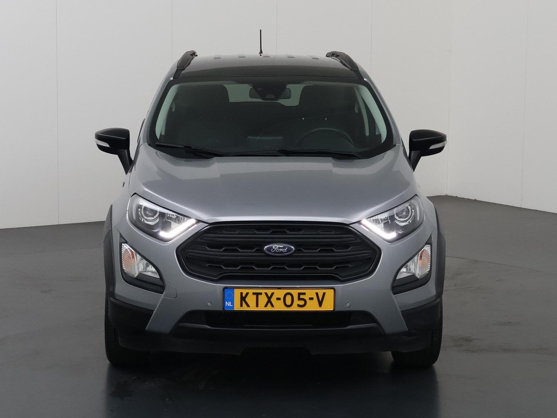 Ford EcoSport 1.0 EcoBoost Active | Camera | Lederen Bekledi, Auto's, Voorwielaandrijving, Verwarmde buitenspiegels, 125 pk, Gebruikt