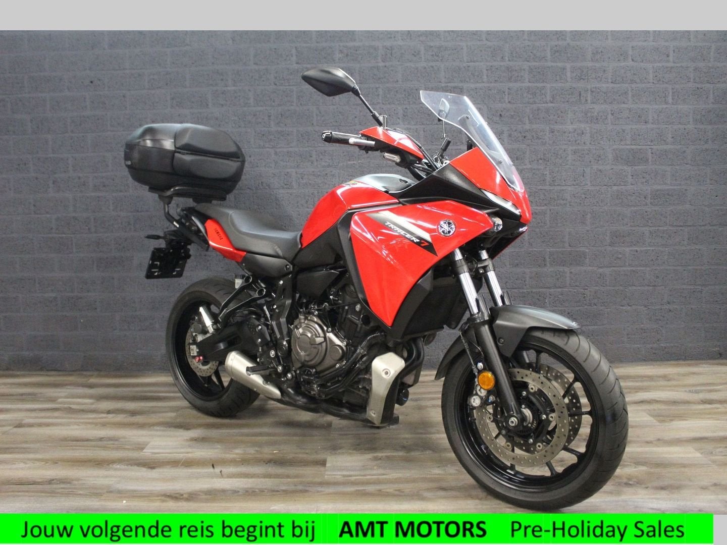 YAMAHA TRACER 7 (bj 2022) 35,218 km Topkoffer, Motoren, 2 cilinders, Bedrijf, Onbekend, Toermotor