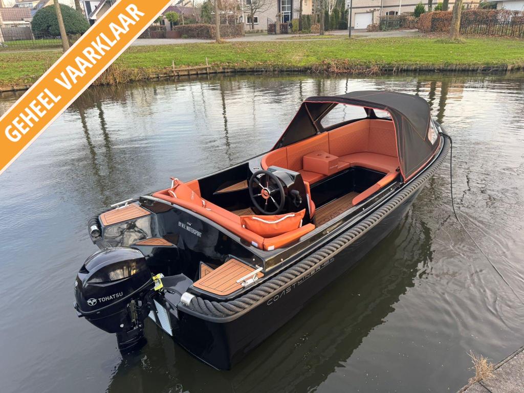 Nieuwe Coastliner 485 Luxury Sloep incl. Tohatsu 9.9PK, Watersport en Boten, Tot 10 pk, Nieuw, Wfwatersport@botenverhuurhoorn.nl