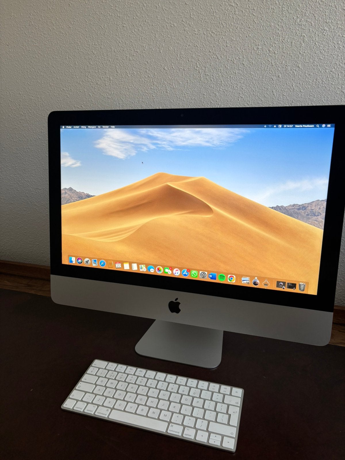 Apple iMac 21,5 inch (Eind 2013) | i5 | + Apple toetsenbord, Ophalen, Zo goed als nieuw, IMac, 2 tot 3 Ghz