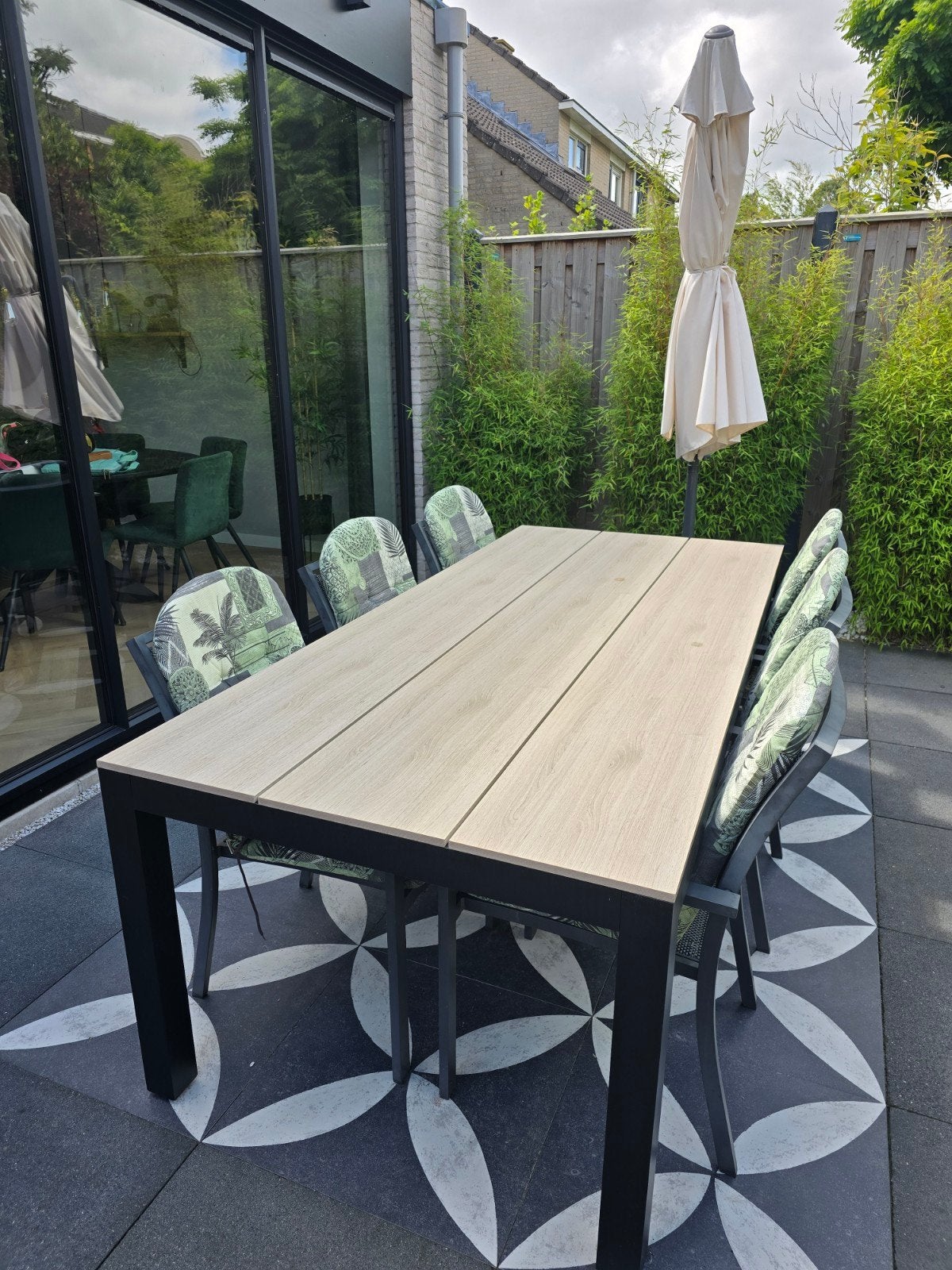 6x tuinkussens zeer goede staat, Tuin en Terras, Ophalen, Zo goed als nieuw, Rechthoekig